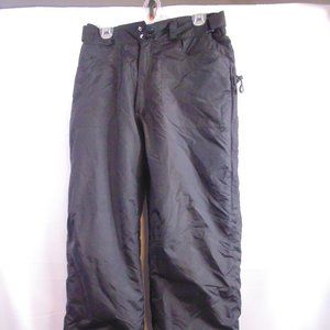 Black Rawik Size Medium Ski Pants, Insulated Snow Pants,